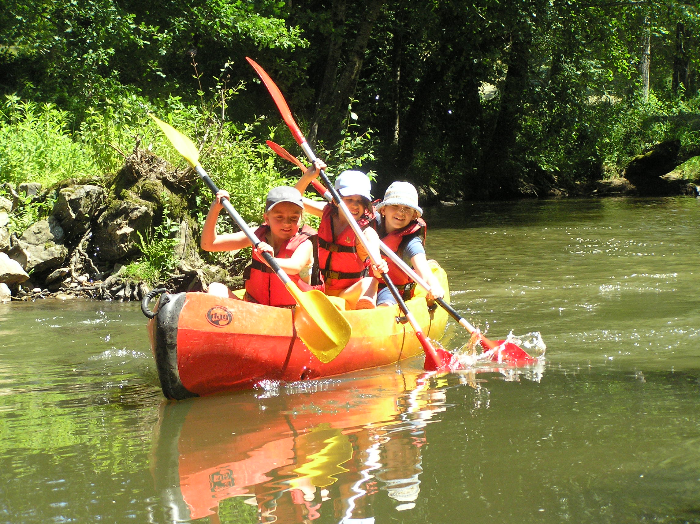 Canoë Kayak sur l'Auvézère