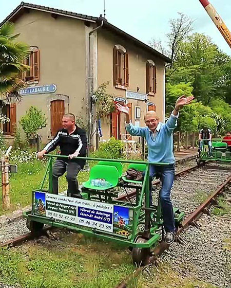 Vélorail du Périgord Vert